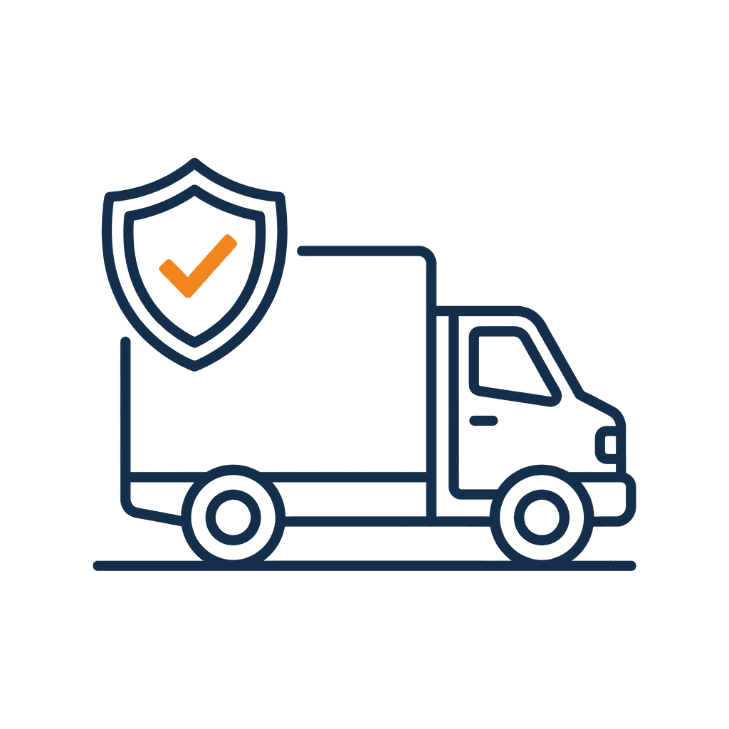 Commercial auto insurance icon