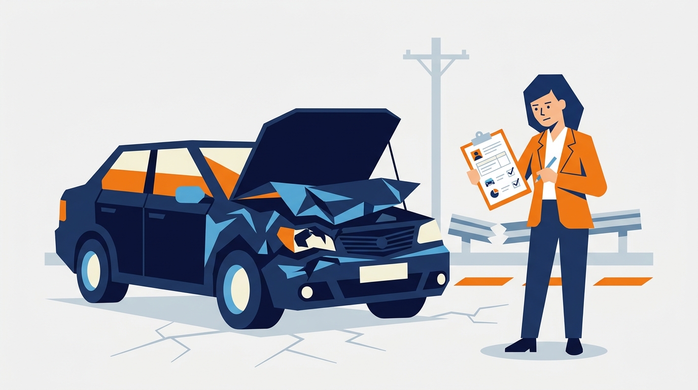 Total loss car insurance claim — K&N Insurance Brokerage